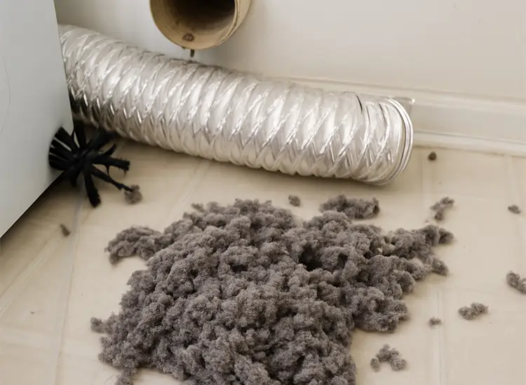 Dryer vent cleaning in Richmond TX — removes lint buildup to improve safety and efficiency