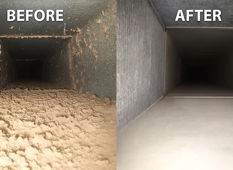 Air duct cleaning in Richmond TX — removes dust, allergens, and improves HVAC airflow